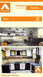 Mobile Screenshot of annapurnafurniture.com